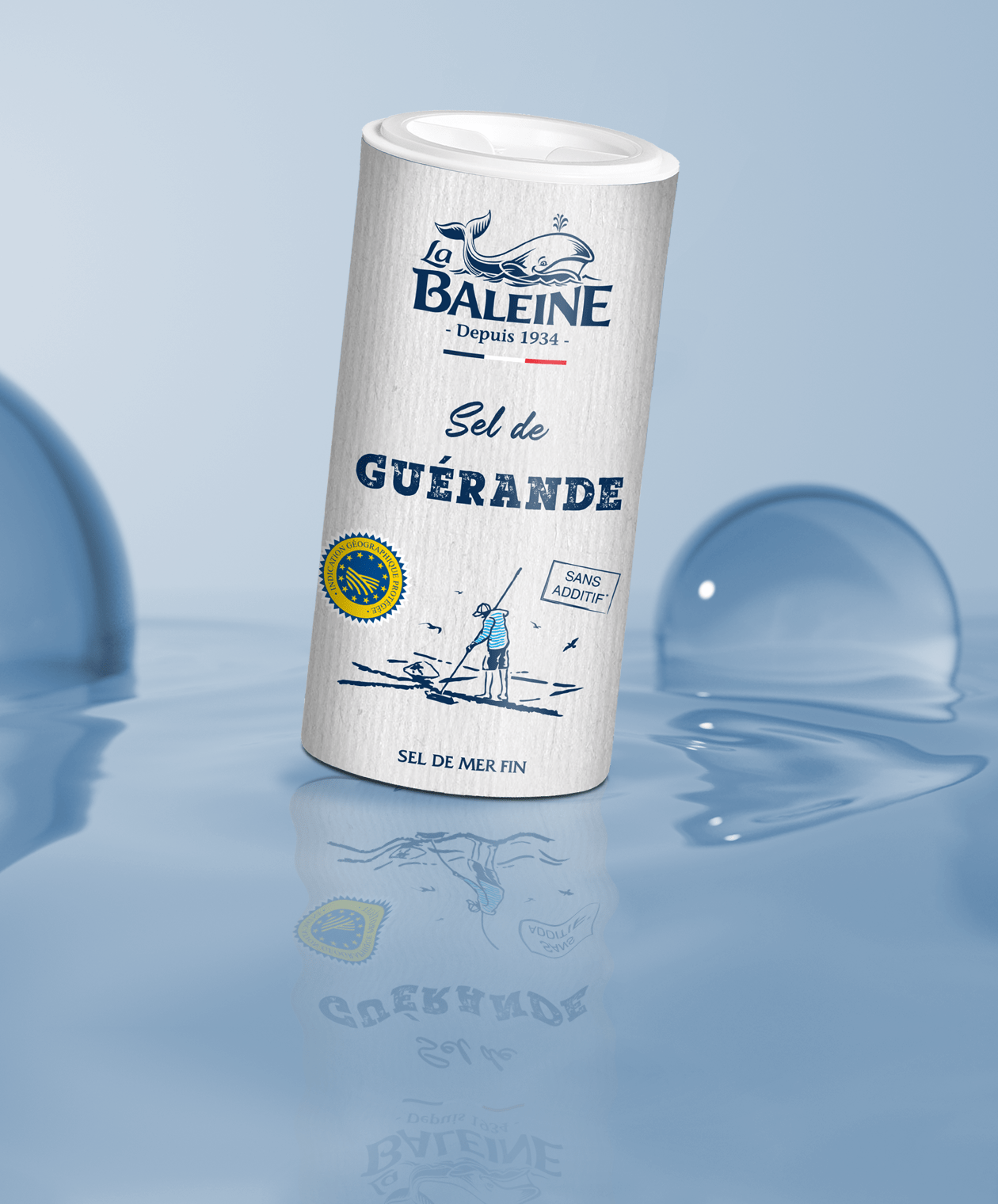 LA BALEINE Bicarbonate alimentaire usage universel 800g pas cher 