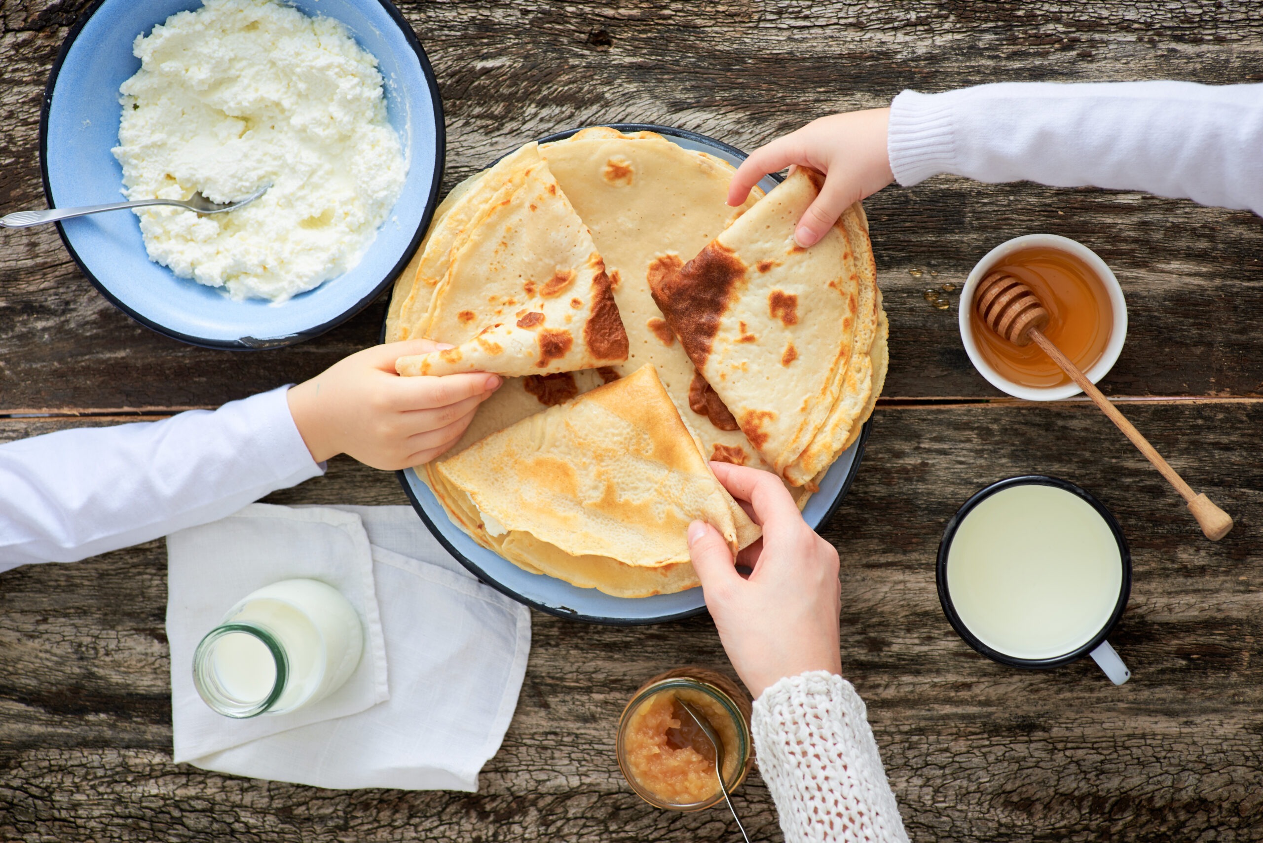 Crêpes légères