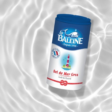 Sel fin iodé et fluoré LA BALEINE