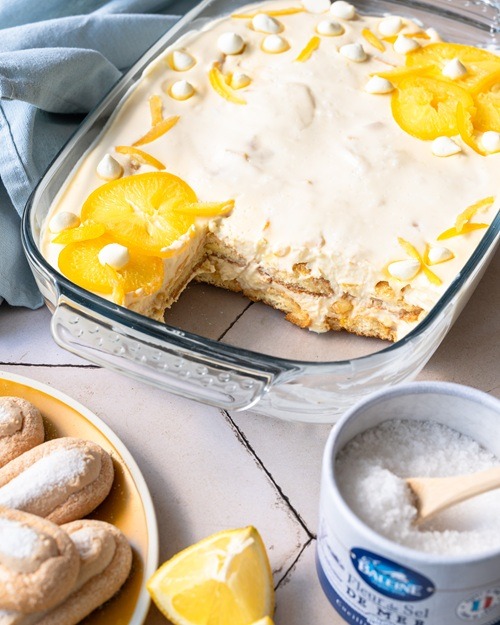 Tiramisu au citron