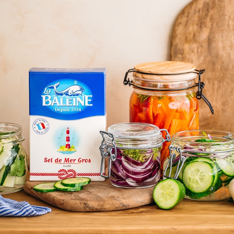 Conserves de légumes lactofermentés